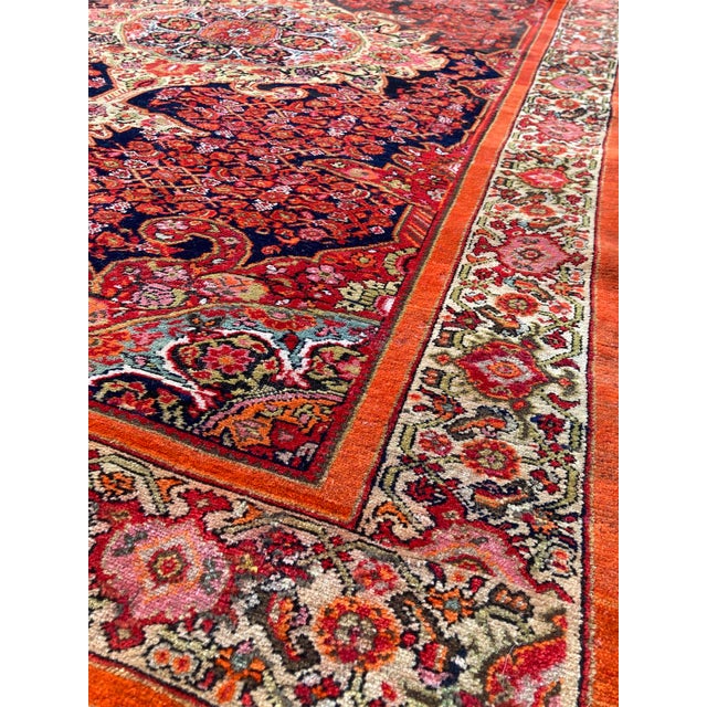 Antique Malayer Rug in Wool, 1890s For Sale - Image 9 of 18