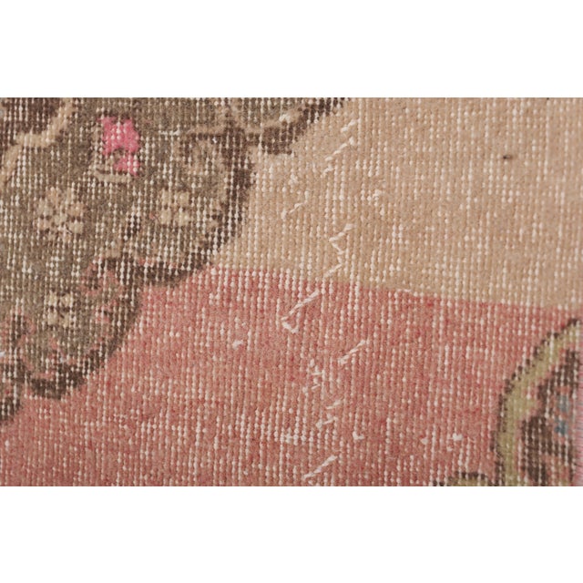 1960s Turkish Oushak Runner 2'6'' X 24'1'' For Sale - Image 6 of 12