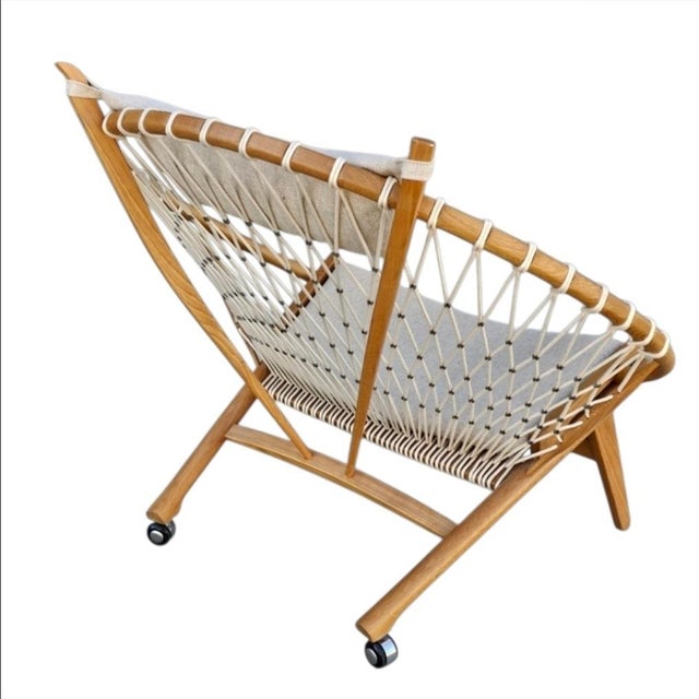 Outdoor Mayan Sunset Rope Chair For Sale - Image 16 of 18