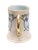 Art Nouveau 1915 Rosenthal Ceramic Tankard Stein Glass With Gold Rim, and Two Birds For Sale - Image 3 of 7