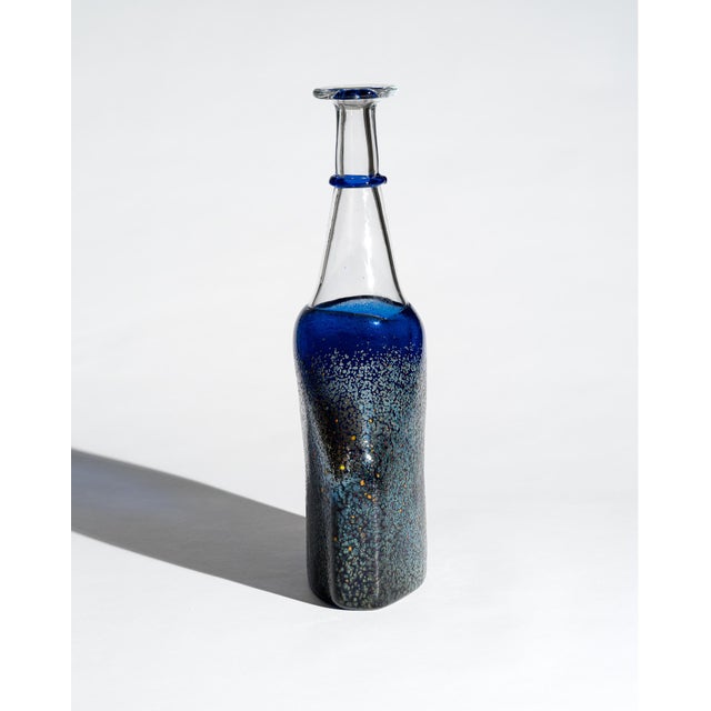 Art Glass Satellite Vase by Bertil Vallien for Kosta Boda, 1992 For Sale - Image 3 of 11