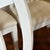 Late 20th Century Universal Furniture White Dining Chairs Arched Open Work Geometric Rounded Back Set of Six For Sale - Image 17 of 18
