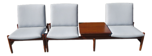 Scandinavian Modular Living Room Set by Gunnar Sørlie for Karl Sørlie and Sons, 1960s, Set of 4