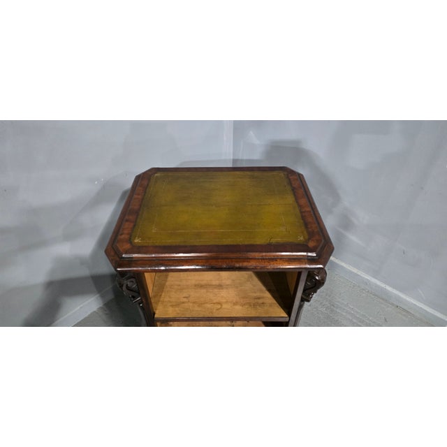 Wood Adjustable Double-Sided Open Library Bookcase, 1880 For Sale - Image 7 of 18