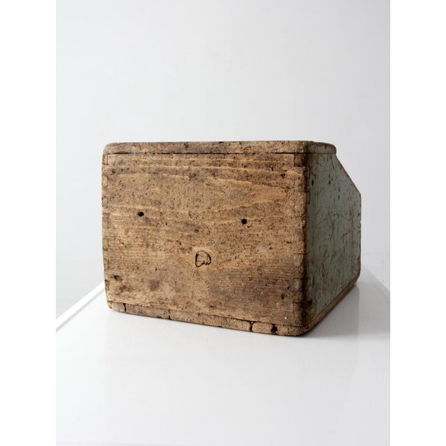 Vintage Bell System Wood Tool Box For Sale - Image 13 of 17