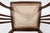Brown Antique Armchair with Cane Seat, France, 1890 For Sale - Image 8 of 10