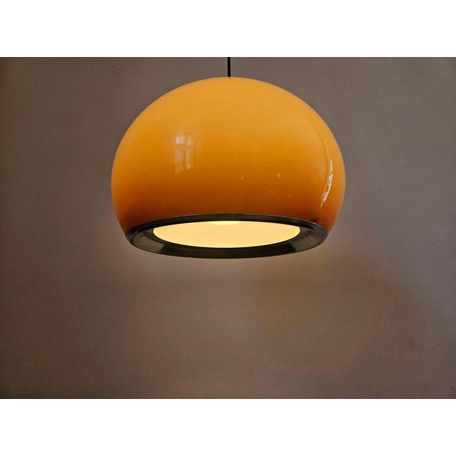 Guzzini Mid-Century Meblo Pendant from Guzzini, Italy, 1970s For Sale - Image 4 of 15