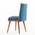 Set of 6 Mid Century Modern Wood and Upholstered Dining Chairs, C. 1960. For Sale In Philadelphia - Image 6 of 6