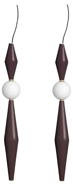 Gamma F Lamps by Mason Editions, Set of 2