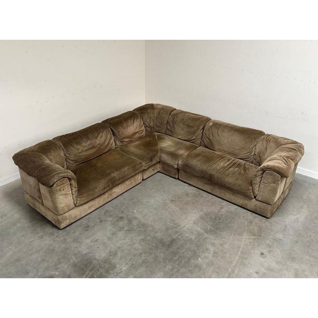 Modular Sofa by Rolf Benz, 1970s, Set of 3 For Sale - Image 4 of 17