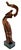 Brown 1970s Costa Rican Henry Villalobos Cypress Wood Abstract Sculpture Titled Ceremony For Sale - Image 8 of 14