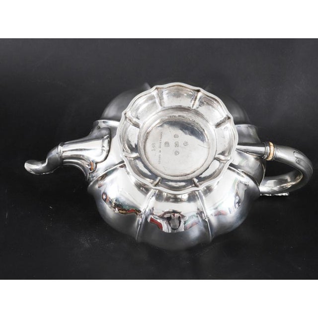 Antique Georgian Sterling Silver Teapot by Paul Storr, 19th Century For Sale - Image 13 of 18