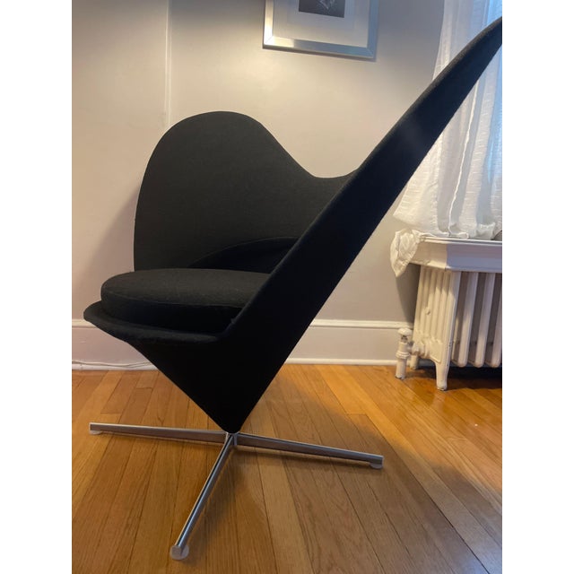Verner Panton Verner Panton’s Heart Cone Chair — A Mid-Century Modern Masterpiece For Sale - Image 4 of 10