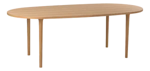 Minimalist Modern Table in Oak by Pedro Sotomayor