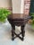 Petite Antique French Octagon Center Side Table Side End Renaissance Carved Oak For Sale In Dallas - Image 6 of 12
