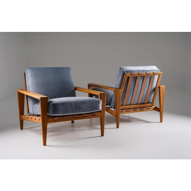 Bodö Easy Chairs by Svante Skogh for AB Hjertquist & Co, Nässjö, 1957, Set of 2 For Sale - Image 3 of 18