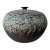 Large Vintage Textured Glazed Studio Pottery Bud Vase For Sale