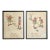 Vintage Framed Children’s Storybook Prints – Pair of Whimsical Nursery Illustrations For Sale