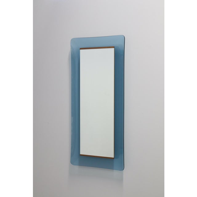 Large Rectangular Mirror by Max Ingrand for Fontana Arte, 1956 For Sale - Image 14 of 14