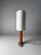 Taller Uno Serena Table Lamp with Leather-Clad Shaft, 1990s For Sale - Image 7 of 11