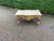 Baroque 1940s Italian Baroque Gold Beech Marble Coffee Table For Sale - Image 3 of 11