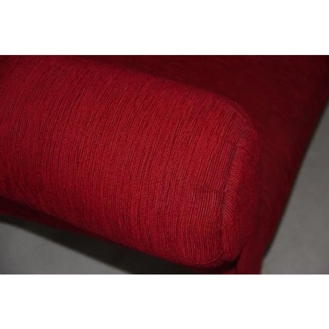 Textile Mid-Century Curved Sofa by Gigi Radice for Minotti For Sale - Image 7 of 9