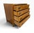 Mid-Century Modern Hickory Walnut Bachelor Chests - Set of 2 For Sale In Philadelphia - Image 6 of 8