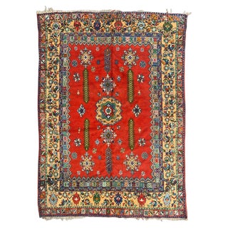 Vintage Moroccan Rabat Rug, 1950s For Sale
