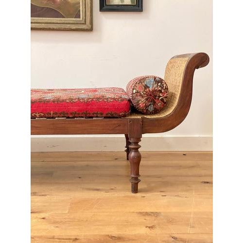 Edwardian Cane Day Bed For Sale - Image 5 of 7