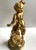Atypical Gilt Bronze Sculpture of Young Satyr with Torchiere after Clodion, 1800s For Sale - Image 11 of 18