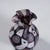 Mid-Century Modern Antique Millefiori Vase in Violet and White, Fratelli Toso Murano Ca. 1920s For Sale - Image 3 of 5