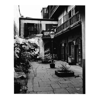1960s New Orleans French Quarter Courtyard Photograph by Don Ware For Sale