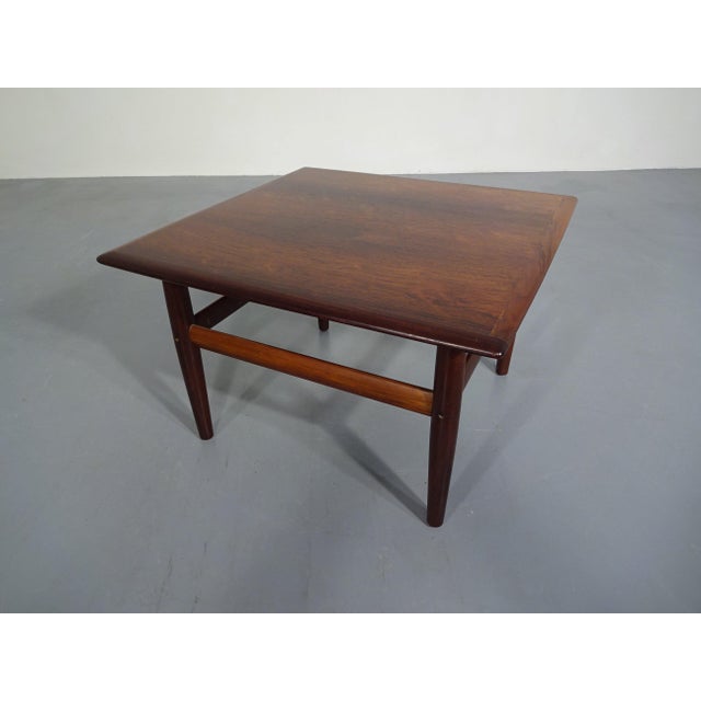 Wood Rosewood Coffee Table by Grete Jalk for Glostrup, Denmark, 1960s For Sale - Image 7 of 14