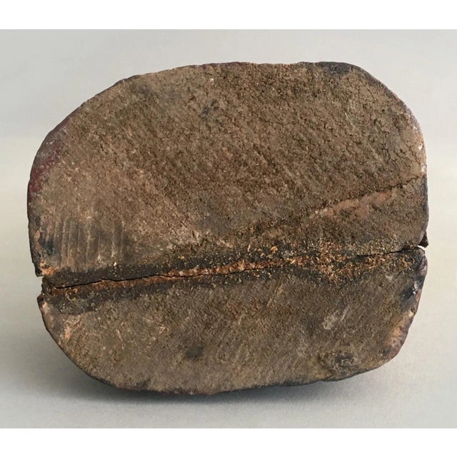 Wood Mid 19th Century Chinese Carved Wooden Votive Figure For Sale - Image 7 of 8