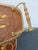 Brown Italian Inlay Bar Server Tea Coffee Cart 6582 For Sale - Image 8 of 14