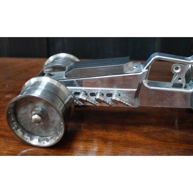 Silver Vintage Bespoke Steampunk Racing Car, 1970 For Sale - Image 8 of 10