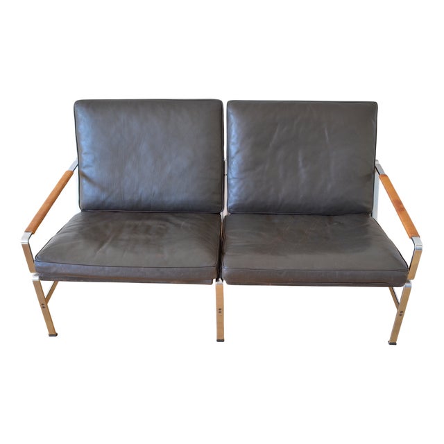 Vintage FK 6720 Sofa by Preben Fabricius & Jørgen Kastholm for Kill International, 1960s For Sale