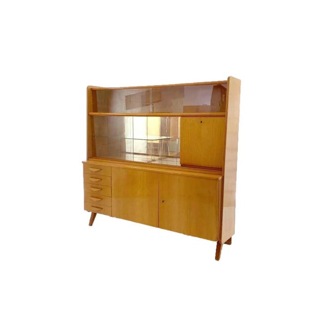 Mid-Century Modern Vintage Cabinet by František Jirák for Tatra, 1960s For Sale - Image 3 of 12