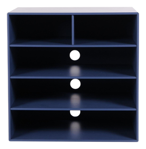 Blue Montana Bookcase with Shelves, 2010