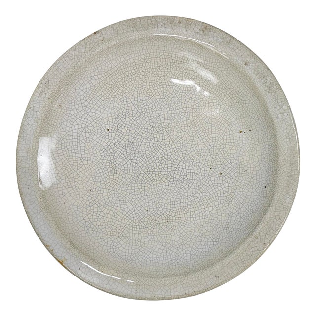 Oversized Vintage Studio Pottery Platter Bowl For Sale