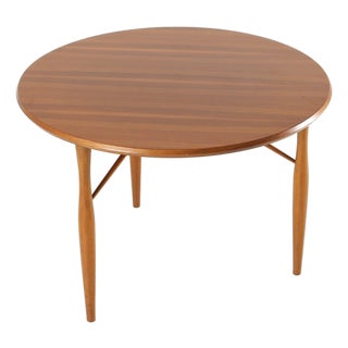Mid-Century Wooden Coffee Table, Belgium, 1950s For Sale