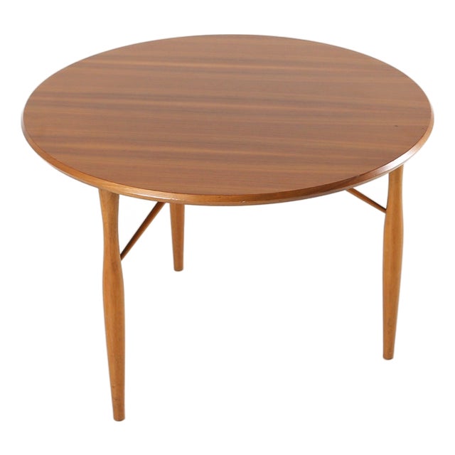 Mid-Century Wooden Coffee Table, Belgium, 1950s For Sale