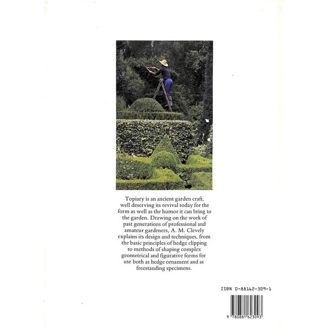 "Topiary: The Art of Clipping Trees and Ornamental Hedges" 1988 Clevely, a.m. For Sale - Image 4 of 8