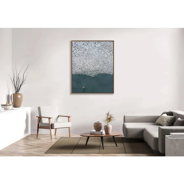 "Baltic_Ice_Kakumaee_002" Contemporary Limited Edition Fine Art Photograph Print by Bernhard Lang For Sale - Image 9 of 13