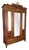 French Wardrobe in Oak For Sale