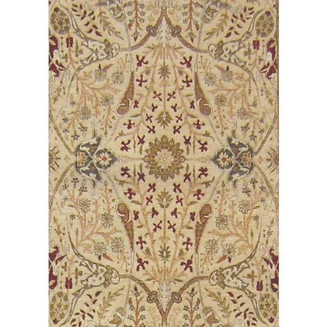 Indian Hand Knotted Indian Runner Rug - 3′3″ × 11'9" For Sale - Image 3 of 3