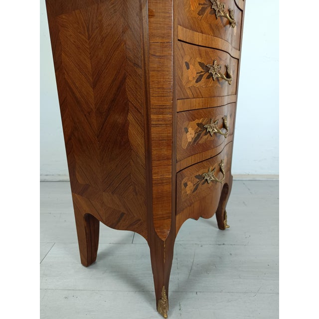 Louis XV Style Chiffonier, 1950s For Sale - Image 10 of 18