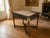 Elegant french napoleon iii center table, dating from the second half of the 19th century, circa 1870-1890, displaying a...