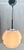 1950s German Pendant Lamp with Opaline Shade and Chrome Fittings, 1950s For Sale - Image 5 of 17