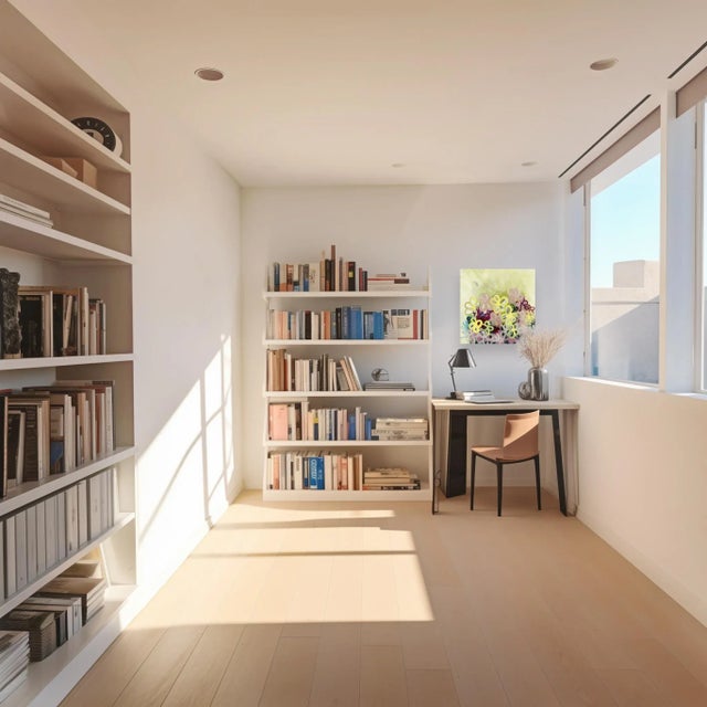 Yellow A Lovely Bunch - Abstract Joyful Colorful Floral Graffiti Mixed Media Pop Original Artwork by Amber Goldhammer For Sale - Image 8 of 9